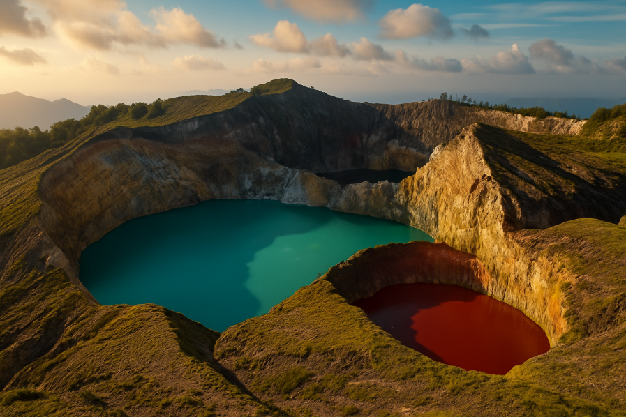 lago Kelimutu